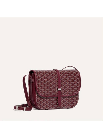 Belvedere MM Cross Bag Burgundy - GOYARD - BALAAN 1