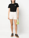 Dressed Fox Patch Short Sleeve T-Shirt Black - MAISON KITSUNE - BALAAN 3