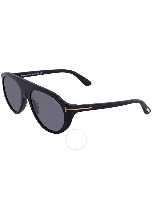 Eyewear Round Frame Sunglasses FT1001 - TOM FORD - BALAAN 4