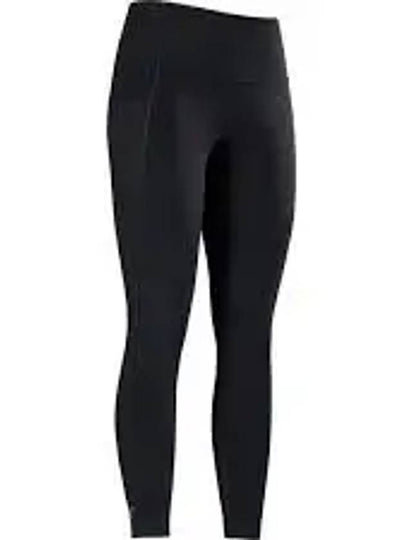 Women's Essent Warm High-Rise Leggings Black - ARC'TERYX - BALAAN 2