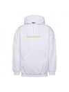 Logo Hoodie White - BALENCIAGA - BALAAN 1