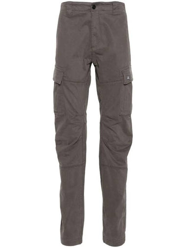 Stretch Satin Cargo Straight Pants Purple - CP COMPANY - BALAAN 1