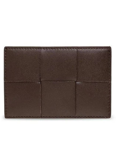 Intrecciato Cassette Card Wallet Light Brown - BOTTEGA VENETA - BALAAN 2