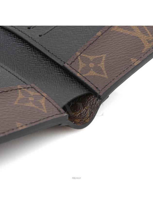 Monogram Gaspar Half Wallet M93801 Macassar Black - LOUIS VUITTON - BALAAN 9