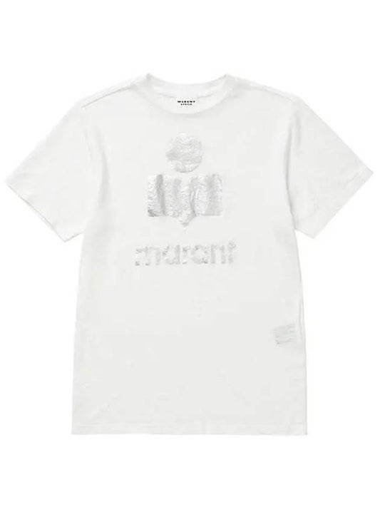 Short Sleeve TS0001FA A1N10E 20WH Etoile Zwell Linen Women's Short Sleeve - ISABEL MARANT - BALAAN 1