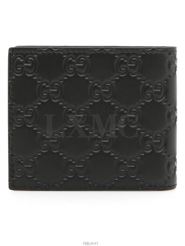 Dorian Wallet GG Signature Black Seama Half 473916 - GUCCI - BALAAN 5