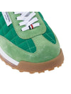 Men's Tech Runner Low Top Sneakers Green - THOM BROWNE - BALAAN 10