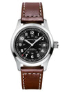 Khaki Field Automatic Watch Brown - HAMILTON - BALAAN 3