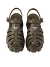 Monolith Rubber Sandals Military Green - PRADA - BALAAN 5