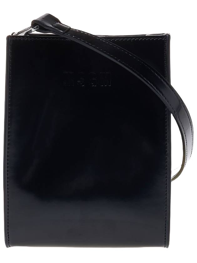 Logo Cross Bag Black - MSGM - BALAAN 1