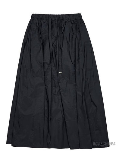 Lirica Long A-Line Skirt Black - MAX MARA - BALAAN 2