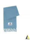 Alpaca Wool Scarf Blue - MARNI - BALAAN 2