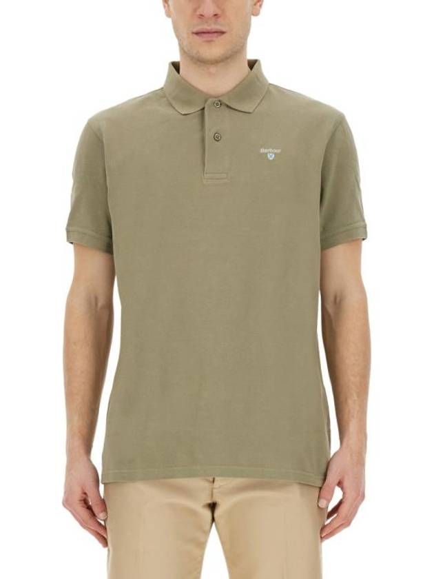 Polo T-Shirt MML0358 OL38 GREEN - BARBOUR - BALAAN 1