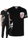 Skull Logo Graphic Print Short Sleeve T-Shirt Black - ALEXANDER MCQUEEN - BALAAN 2