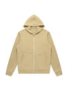 Men's Two-way Logo Hood Zip-up Beige SW23PTS01BI - SOLEW - BALAAN 1