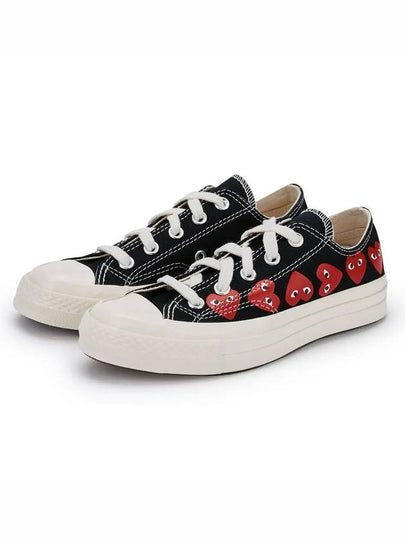 Heart Logo Chuck Taylor All Star Low Top Sneakers Black - COMME DES GARCONS PLAY - BALAAN 2