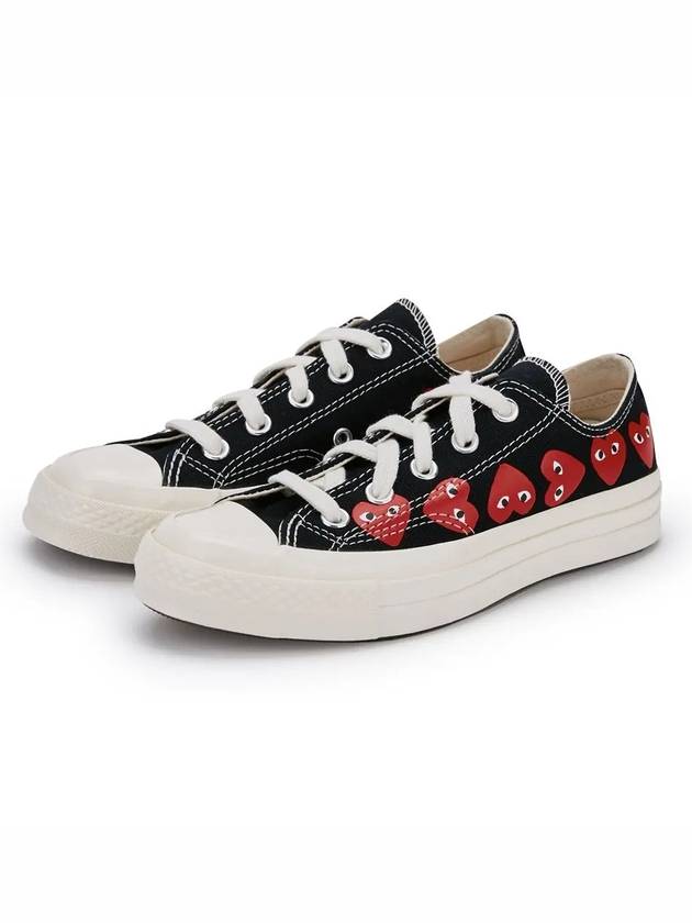 Heart Logo Chuck Taylor All Star Low Top Sneakers Black - COMME DES GARCONS PLAY - BALAAN 4