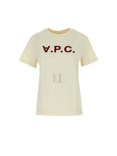 Standard Grand VPC Short Sleeve T-Shirt Ivory - A.P.C. - BALAAN 2