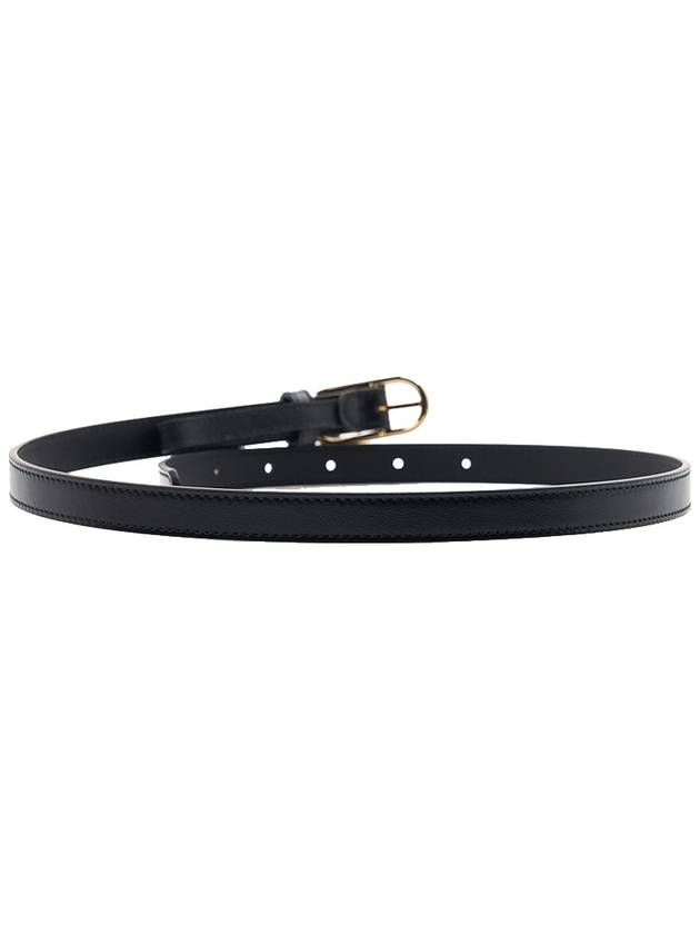 Round Interlocking G Belt Black - GUCCI - BALAAN 5