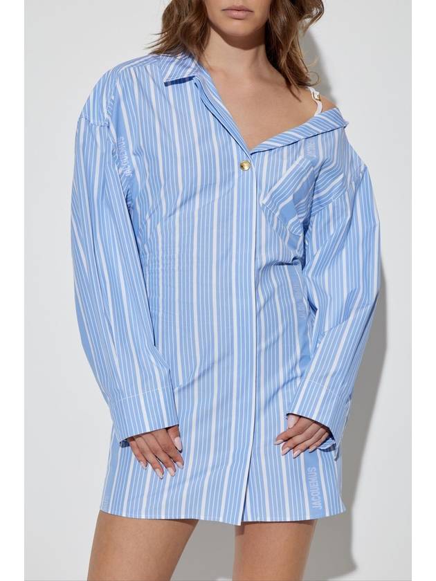 Jacquemus Shirt Dress, Women's, Blue - JACQUEMUS - BALAAN 3