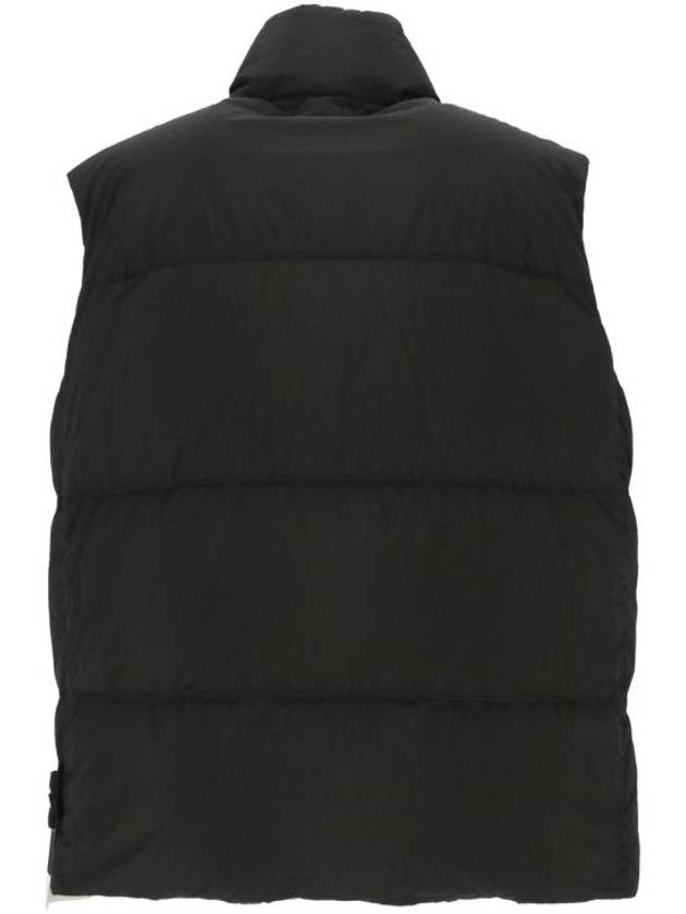 Crinkle Reps R-NY Down Vest Black - STONE ISLAND - BALAAN 4