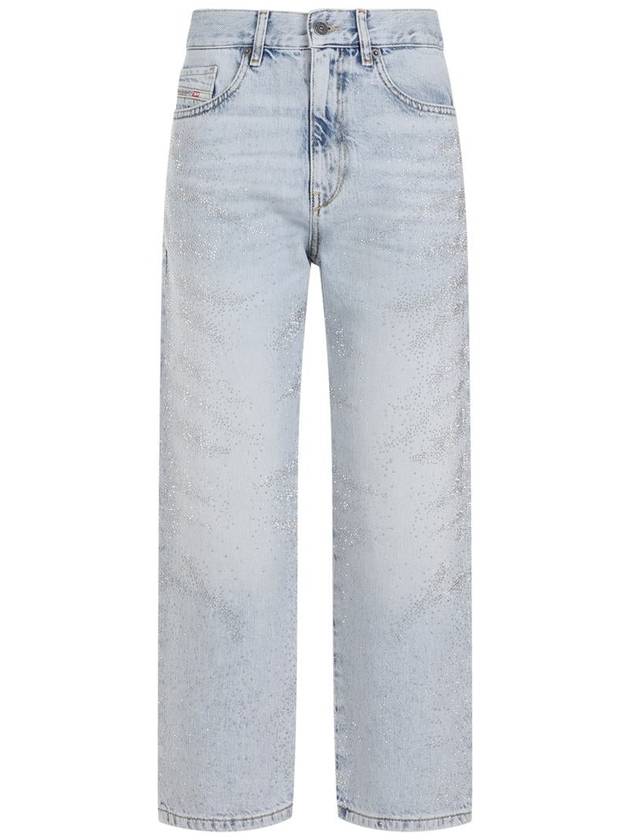 Denim Straight Pants A13352 09I8601 - DIESEL - BALAAN 2