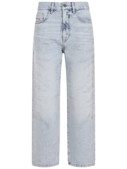 Denim Straight Pants A13352 09I8601 - DIESEL - BALAAN 2