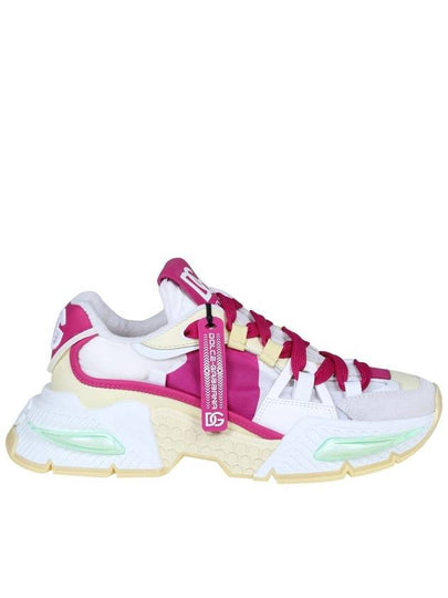 Air Master Low Top Sneakers White Pink - DOLCE&GABBANA - BALAAN 2