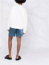 Plus Logo Sweatshirt White - JIL SANDER - BALAAN 7