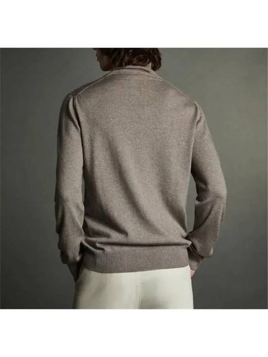 Virgin Wool Turtleneck Sweater Gray - FAY - BALAAN 2