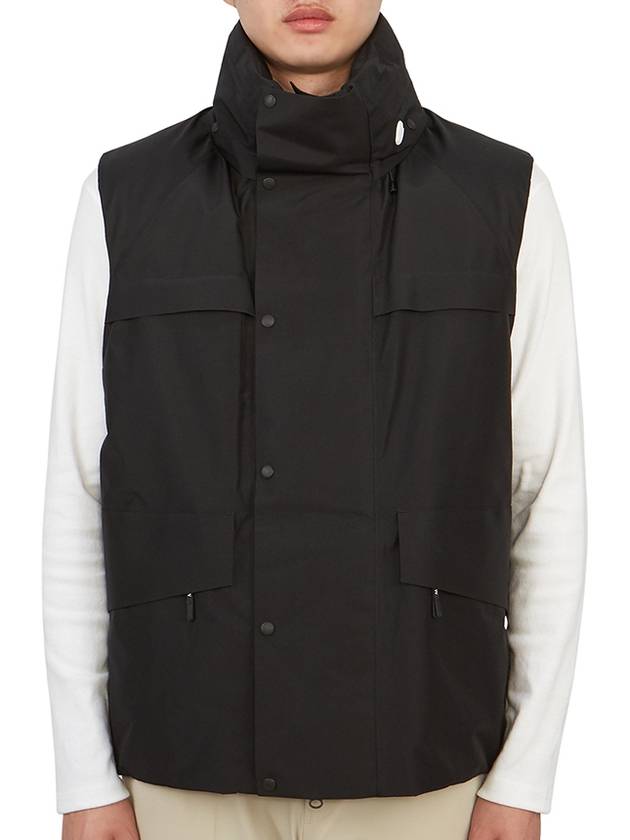 Genius Hike Vanilla Padded Vest Black - MONCLER - BALAAN 2