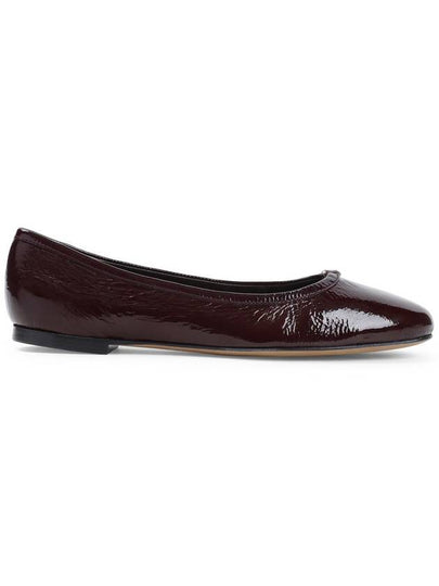 Marcie Leather Flat Plum Purple - CHLOE - BALAAN 2