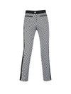 Women s Half Banding Checkerboard Tension Golf Pants BMU4M202W - LUX GOLF - BALAAN 4