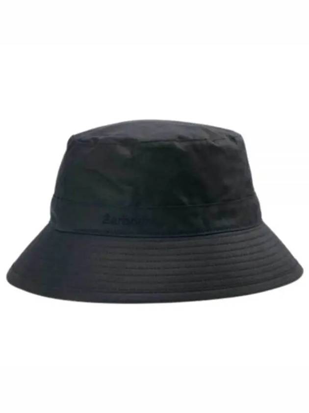 Wax Logo Bucket Hat Navy - BARBOUR - BALAAN 2