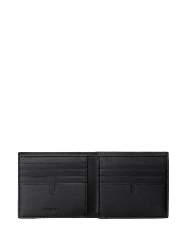 Check Bifold Bifold Wallet Black - BURBERRY - BALAAN 4