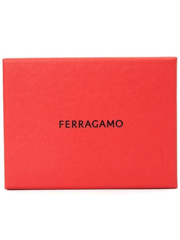 Women's Logo Closure Card Wallet Beige - SALVATORE FERRAGAMO - BALAAN 8