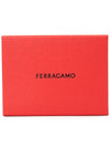 Women's Logo Closure Card Wallet Black - SALVATORE FERRAGAMO - BALAAN 8