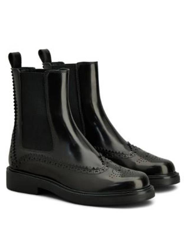 Leather Chelsea Boots Black - TOD'S - BALAAN 4