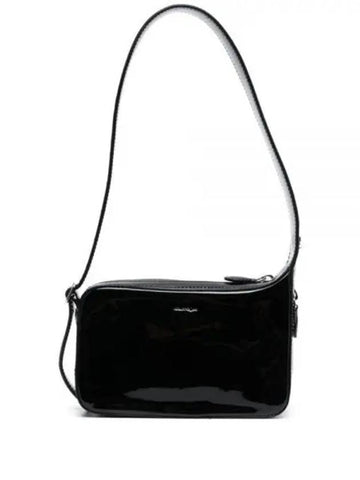 Racer Camera Shoulder Bag Black - COURREGES - BALAAN 1