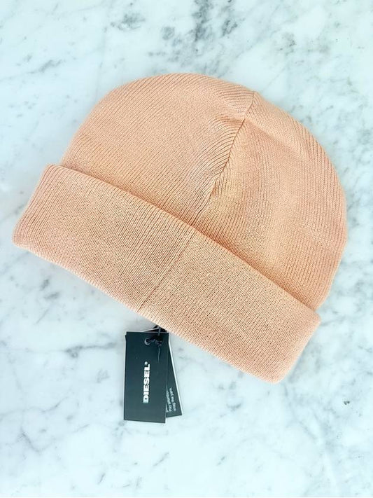 Beanie A02879 Coral ONE SIZE logo stitching defective - DIESEL - BALAAN 2