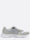 B25 Running Canvas Suede Sneakers Grey - DIOR - BALAAN 3