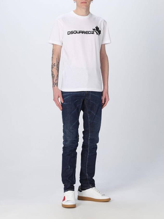 Logo Patch Cool Guy Jean Dark Blue - DSQUARED2 - BALAAN 3