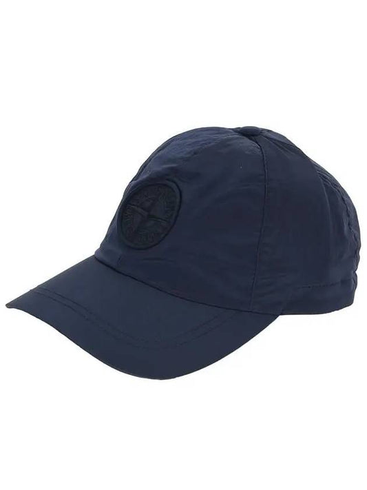 Logo Nylon Metal 6-Panel Ball Cap Navy - STONE ISLAND - BALAAN 2