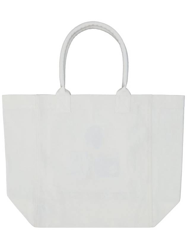 Yenky Logo Tote Bag Ecru - ISABEL MARANT - BALAAN 3