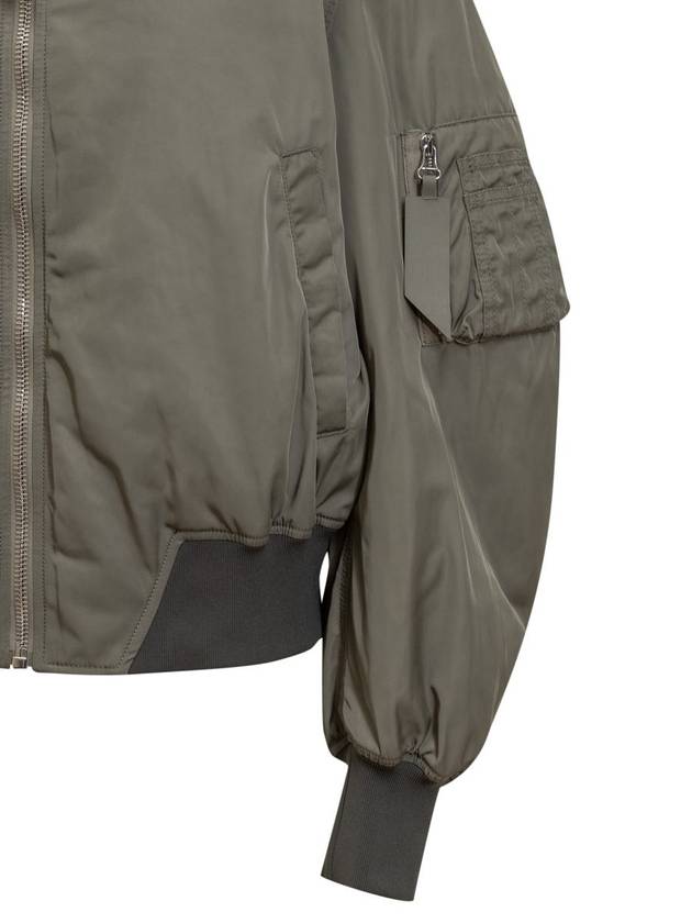 The Attico Nylon Bomber Jacket - THE ATTICO - BALAAN 4