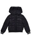 Kids Logo Quilted Jacket Black M00486 M00LU 0M900 - MARNI - BALAAN 1