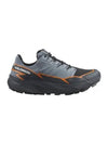 Thundercross GTX Low Top Sneakers Flint Stone Carbon Orange Pepper - SALOMON - BALAAN 2