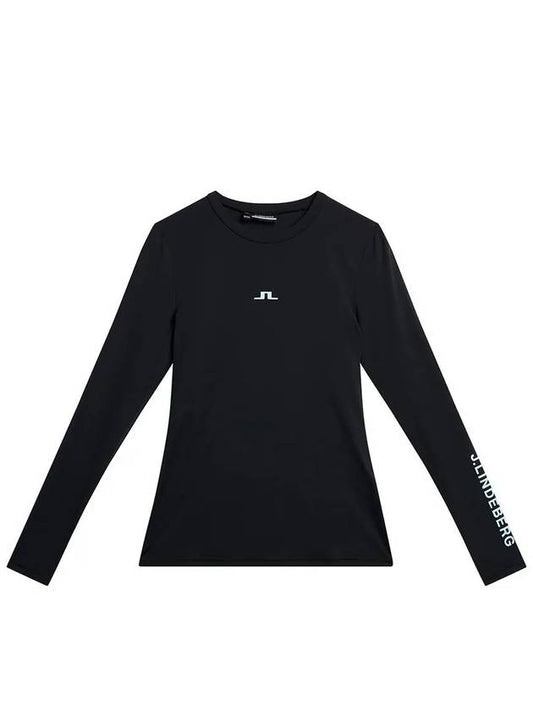 Tekla Crew Neck Top GWJT08999 9999 Women's Tekla Crew Neck Top - J.LINDEBERG - BALAAN 2