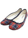 Tartan Check Sandrion Flat Shoes 38 - REPETTO - BALAAN 1