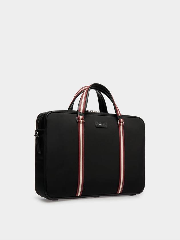 Logo Brief Case Black - BALLY - BALAAN 3